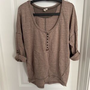 Free People Beach Haven Tee Size Small